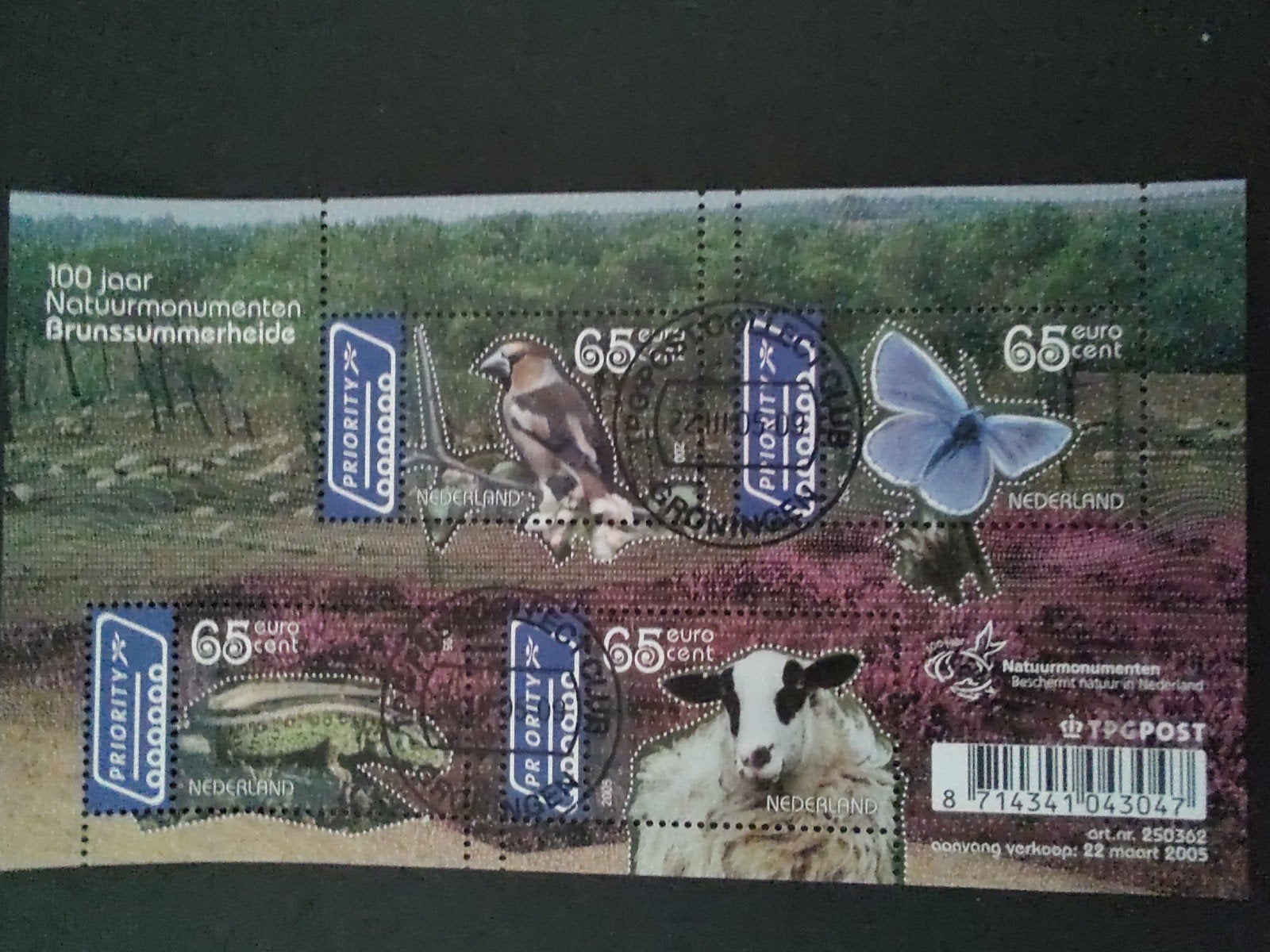2336 blok100jaar Natuurmonumenten 2005, Ophalen of Verzenden