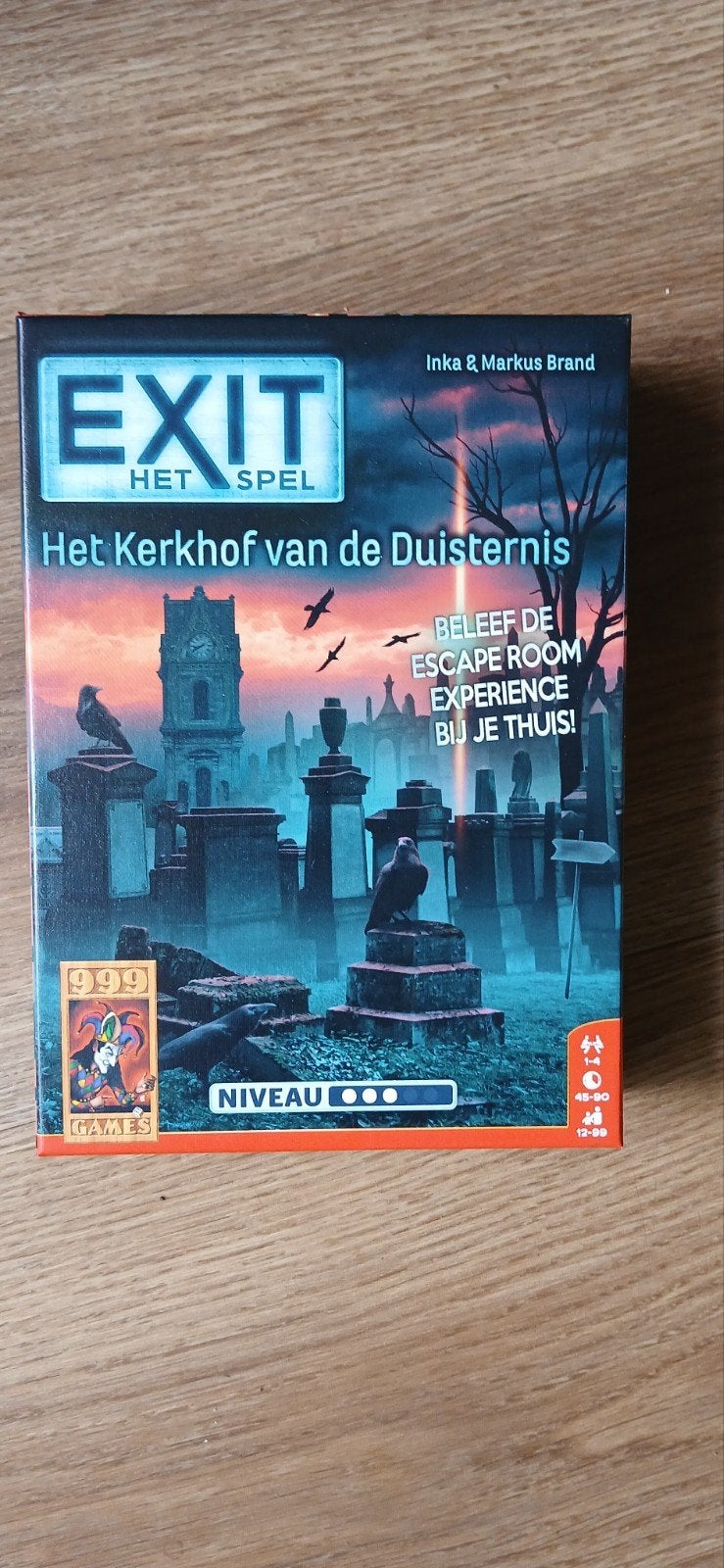 EXIT Het Kerkhof van de Duisternis Escape Room Spel, Ophalen, Zo goed als nieuw