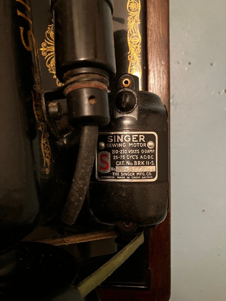 Antieke Singer naaimachine, type 66K, Antiek en Kunst, Ophalen