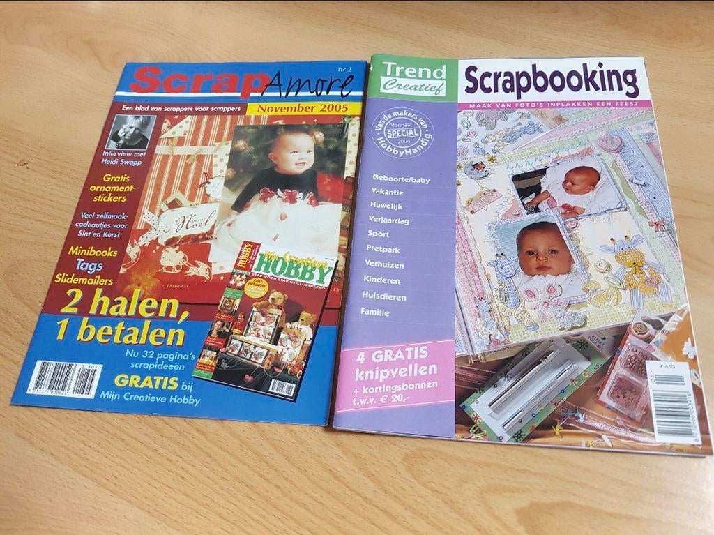 2 x tijdschrift scrapbooking, Hobby en Vrije tijd, Scrapbooking, Ophalen of Verzenden, Nieuw