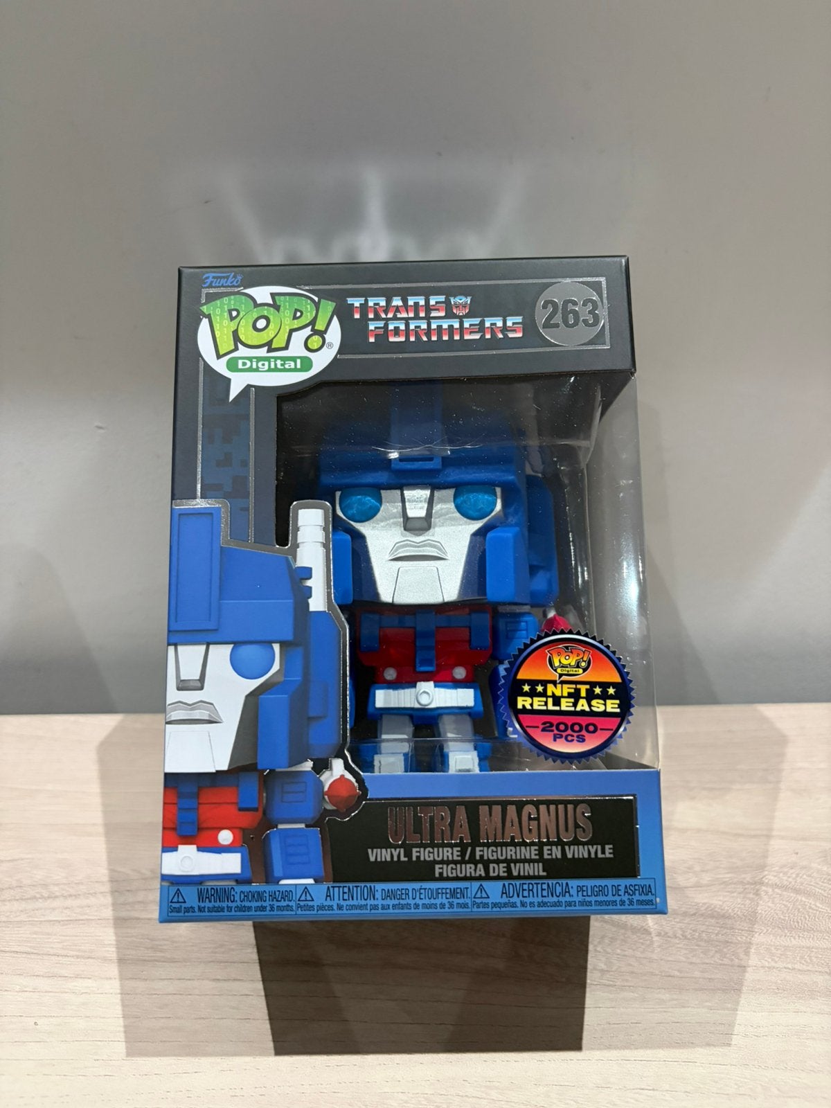 Ultra Magnus 263 Funko Pop Digital Transformers NFT  LE 2000, Verzamelen, Funko Europe, Ophalen of Verzenden, 4th floor, 1 Queen Caroline St, London W6 9YN, Verenigd Koninkrijk