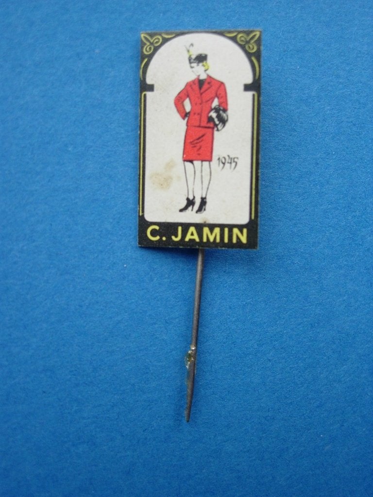 Speldje van C. Jamin 1945 damesmode, Verzenden, Zo goed als nieuw, Merk, Speldje of Pin