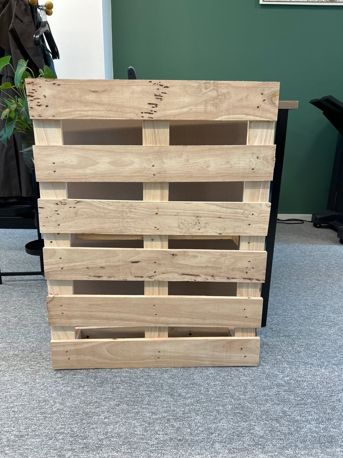 Gratis in Arnhem - Houten Pallet - Stevig en Veelzijdig, Ophalen, Gebruikt, 60 cm of meer, Overige typen
