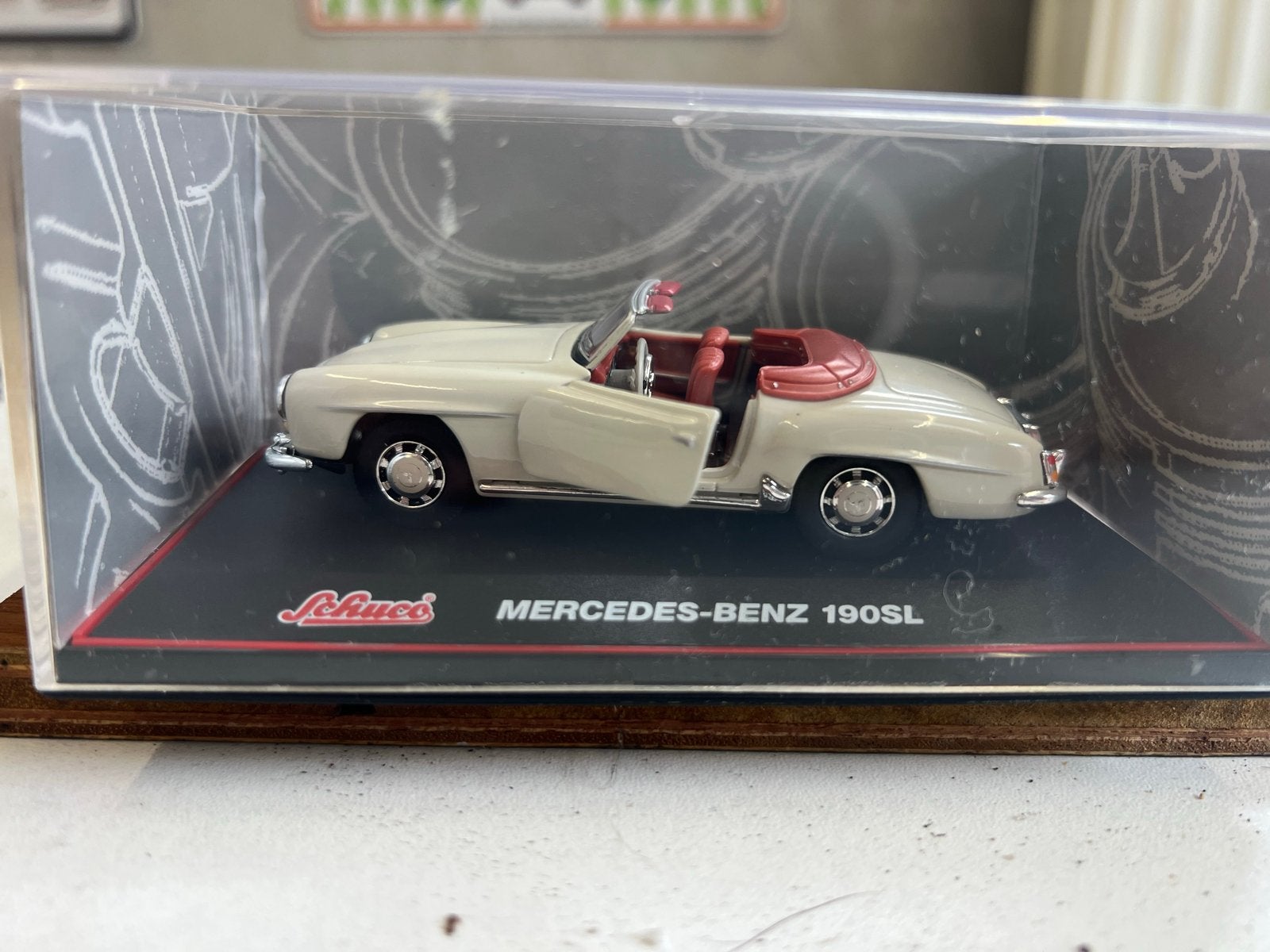 Schuco Mercedes-Benz 190SL modelauto, Ophalen, Zo goed als nieuw, Auto, Schuco