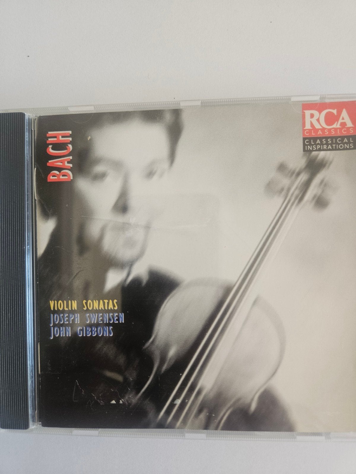 Bach: Vioolsonates - Joseph Swensen, John Gibbons (CD), Inclusief boekje, Kamermuziek, Ophalen of Verzenden, Zo goed als nieuw
