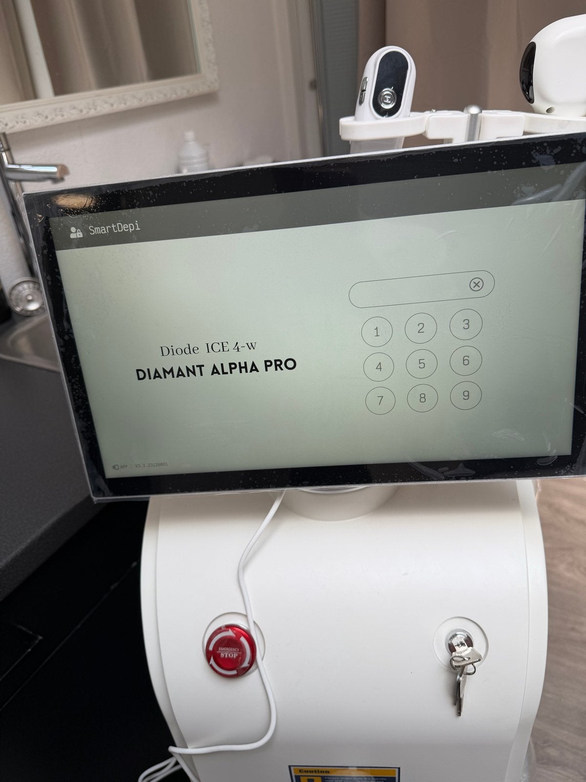 SmartDepi Diode ICE 4-w DIAMANT ALPHA PRO Laserontharing, Ophalen