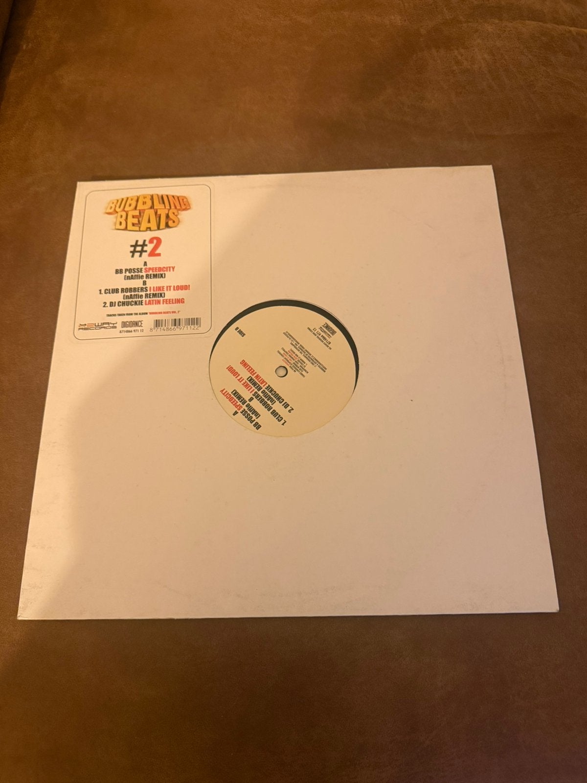 Bubbling Beats #2 | 12" Vinyl Sampler (Digidance, 2006), Gebruikt, Ophalen of Verzenden, Dubbel-LP, 12 inch