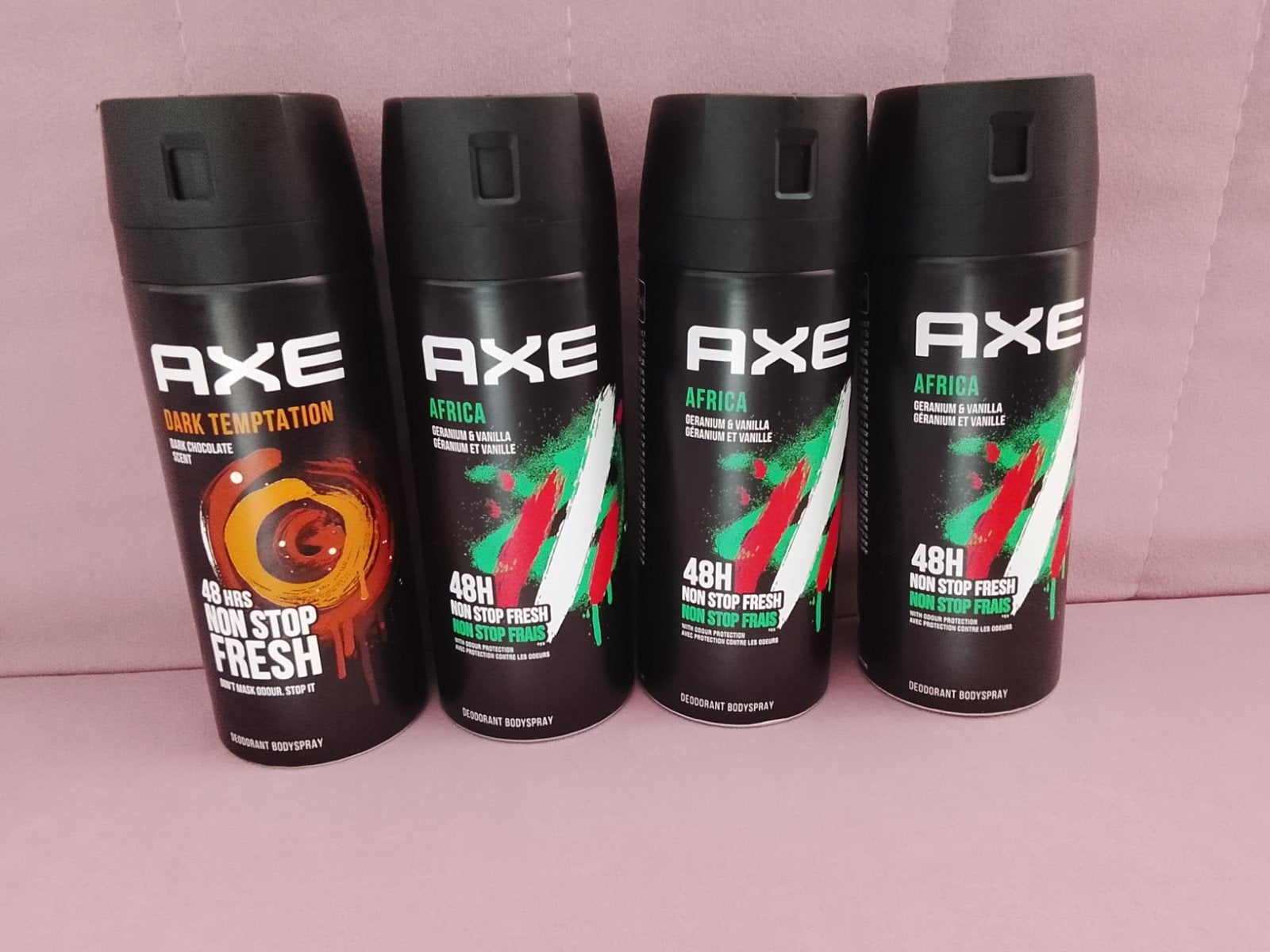 4 x axe deo ( € 2,- per stuk ), Ophalen of Verzenden, Nieuw, Overige typen