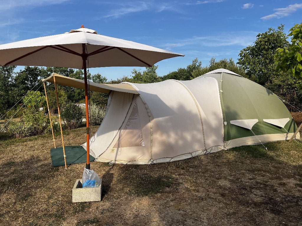 Karstentent model 350 te koop, Caravans en Kamperen, Tenten, Ophalen, Gebruikt, Tot en met 5