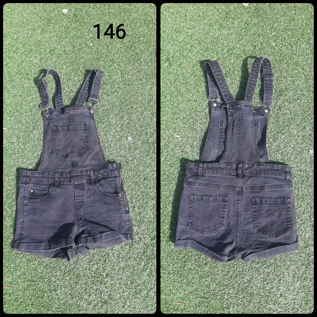 Zwarte overall 146, Ophalen of Verzenden, Meisje