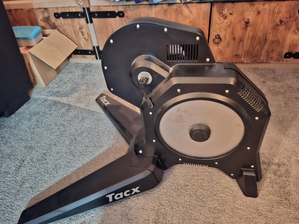 Tacx Flux S Smart Direct Drive Fietstrainer, Sport en Fitness, Wielrennen, Ophalen, Zo goed als nieuw, Overige typen