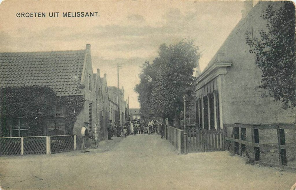 388-255-037 Melissant Groeten uit, Verzamelen, Verzenden, Voor 1920, Zuid-Holland