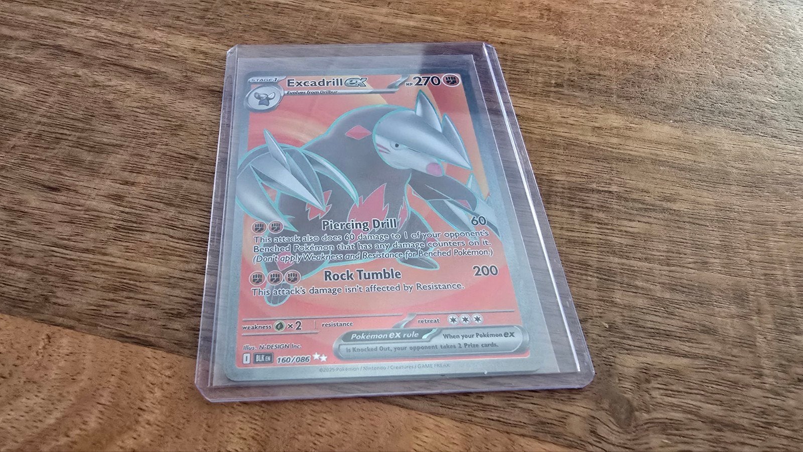 Excadrill EX 160/086 - Black Bolt, Verzenden, Nieuw, Losse kaart