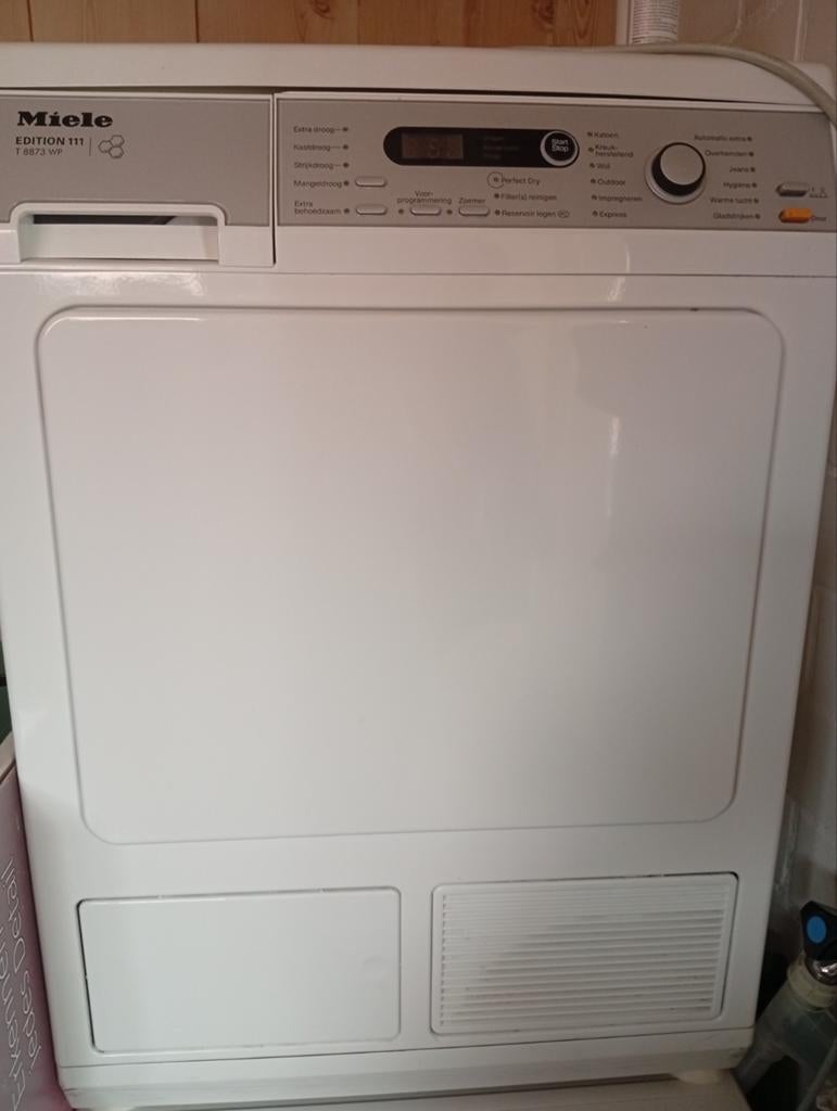 Gratis Miele Warmtepomp droger, Witgoed en Apparatuur, Wasdrogers, Ophalen, Condens, Minder dan 85 cm