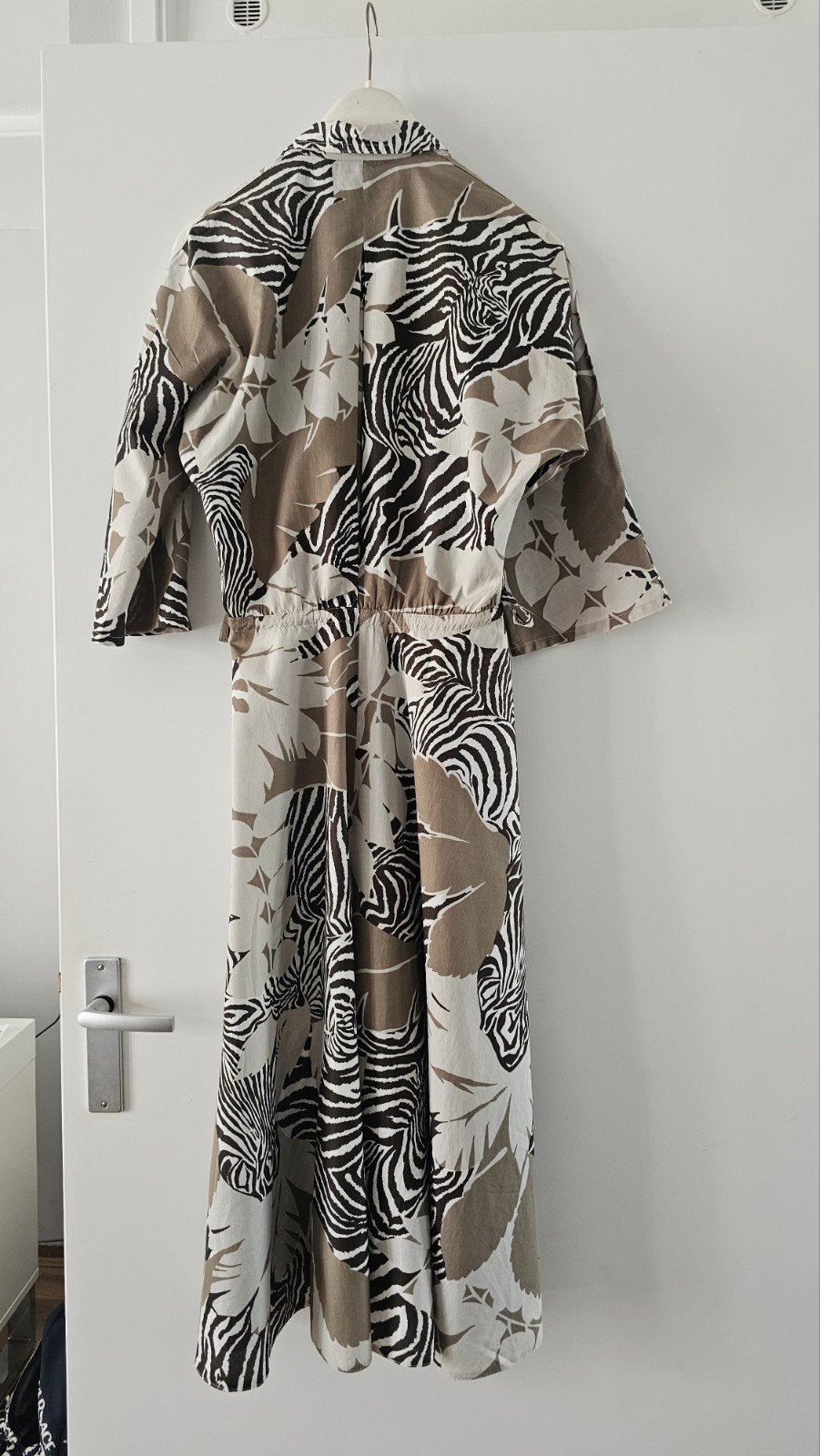 Prachtige zebraprint dames jurk maat 36, Meerkleurig, Ophalen of Verzenden, Leeser Studio, Maat 36 (S)