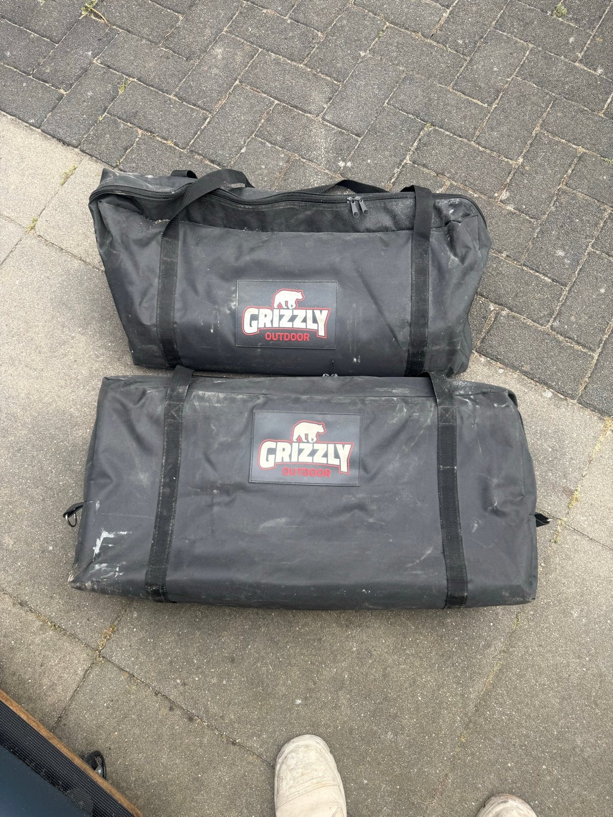 Grizzly Outdoor Opvouwbare Werktafel 60x150, Ophalen, Zo goed als nieuw