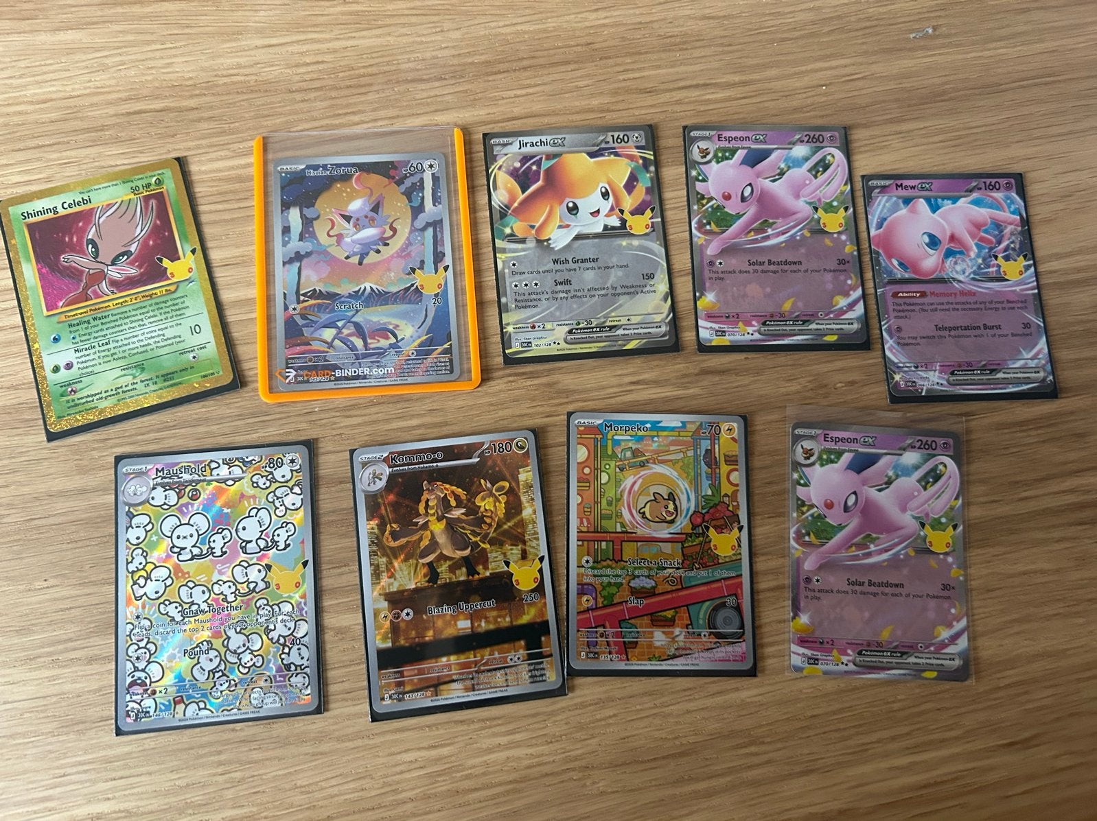 Pokémon 25th Anniversary Engelse Kaarten - Diverse Hits, Ophalen of Verzenden, Zo goed als nieuw, Meerdere kaarten