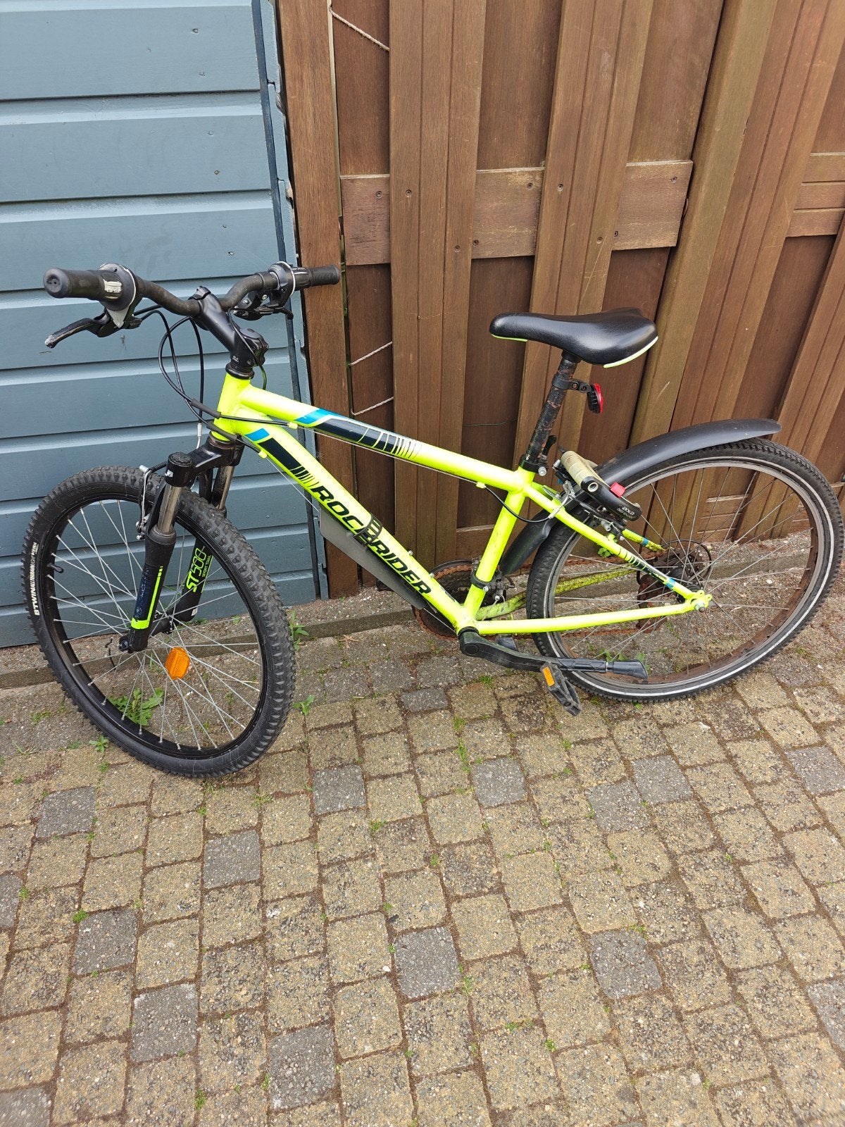Rockrider ST500 24 inch jongensfiets, Gebruikt, Velgrem, Versnellingen, Minder dan 49 cm