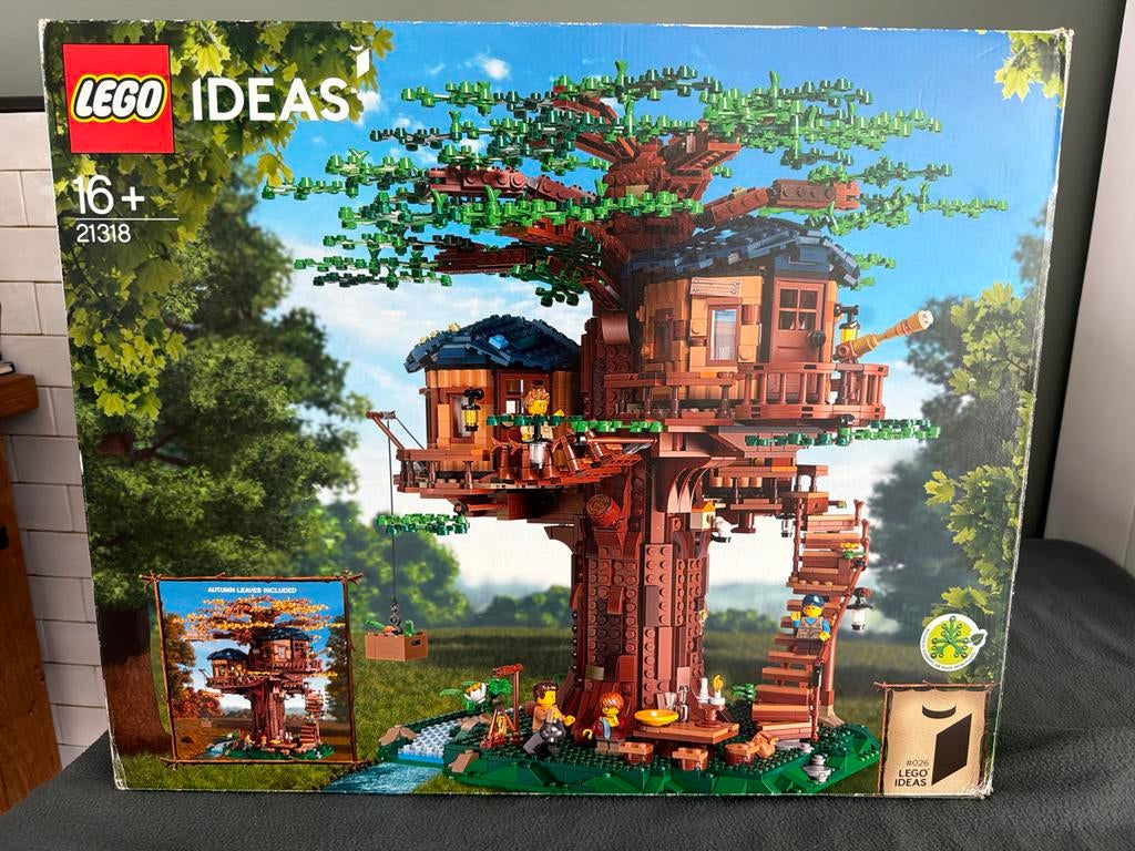 LEGO Ideas 21318 Boomhut - Zo goed als nieuw, Kinderen en Baby's, Speelgoed | Duplo en Lego, Ophalen, Lego, Compleet, Complete set
