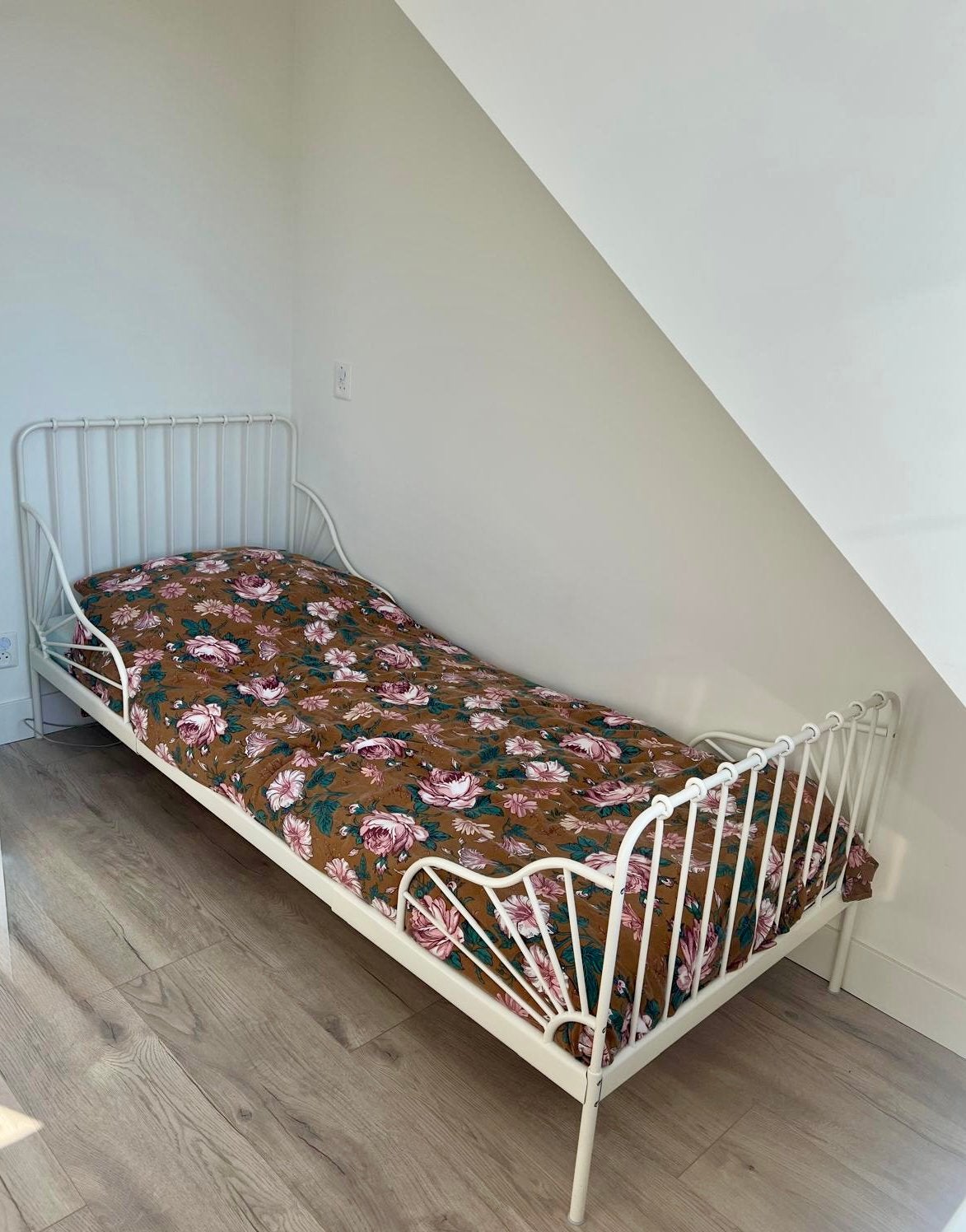 IKEA MINNEN meegroeibed 80x200, Ophalen, Gebruikt, 70 tot 85 cm, Matras