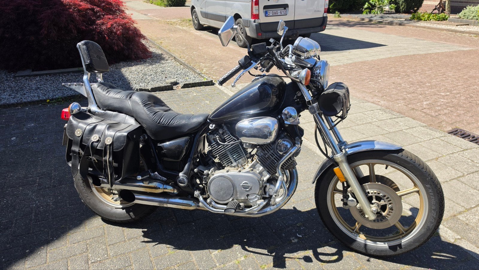 Yamaha Virago - Startklaar met nieuw onderhoud en banden, Motoren, Motoren | Yamaha, Particulier, Chopper