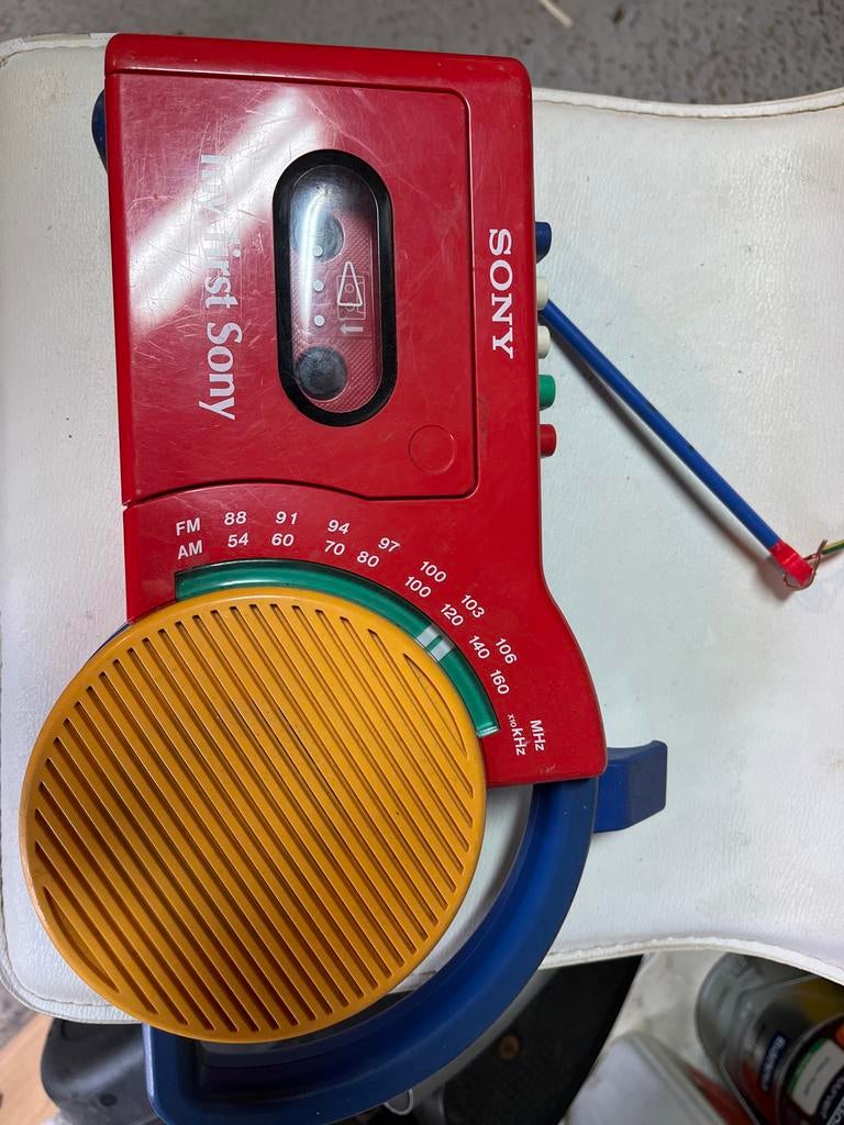 Sony My First Sony Walkman met radio en voeding, Ophalen of Verzenden, Overige typen