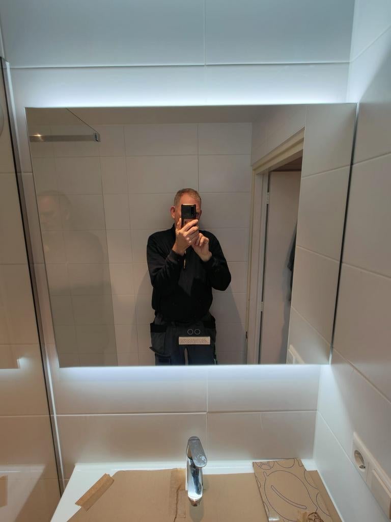 HIPP Spiegel met indirecte LED verlichting 80703 c, Ophalen, Nieuw, Overige typen