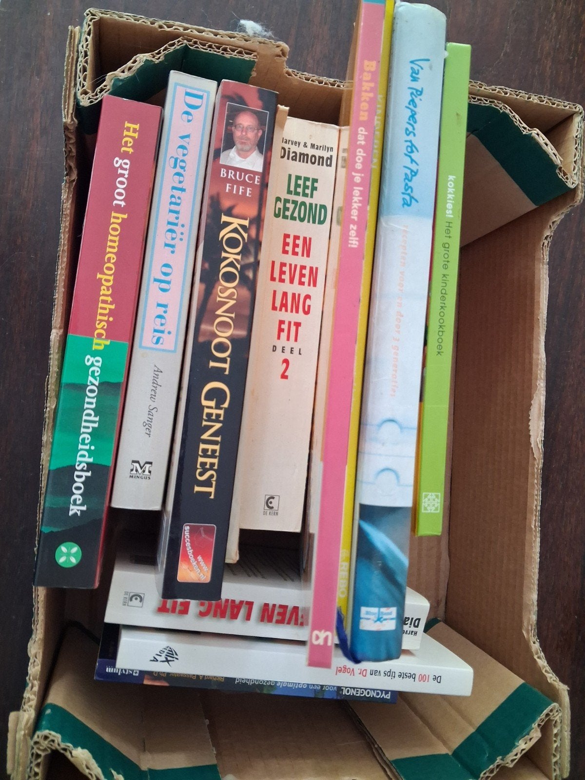 Pakket met kook & gezondheid boeken, Ophalen, Zo goed als nieuw, Eten en Koken