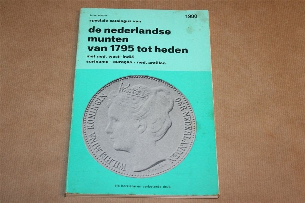 Mevius Catalogus Nederlandse Munten — 1795 tot Heden 1980, Ophalen of Verzenden, Boek of Naslagwerk