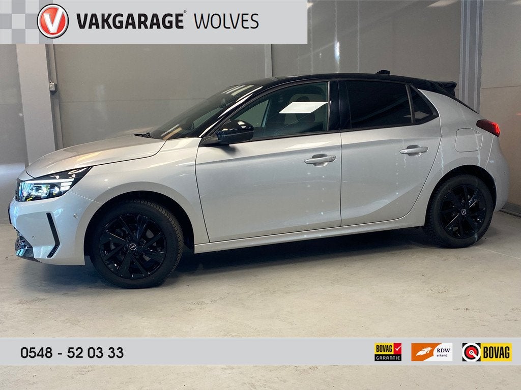 Opel CORSA 1.2 Turbo AUTOMAAT GS Line | CAMERA | NAVI | LED, Auto's, Automatische klimaatregeling, 101 pk, Gebruikt, Leder en Stof