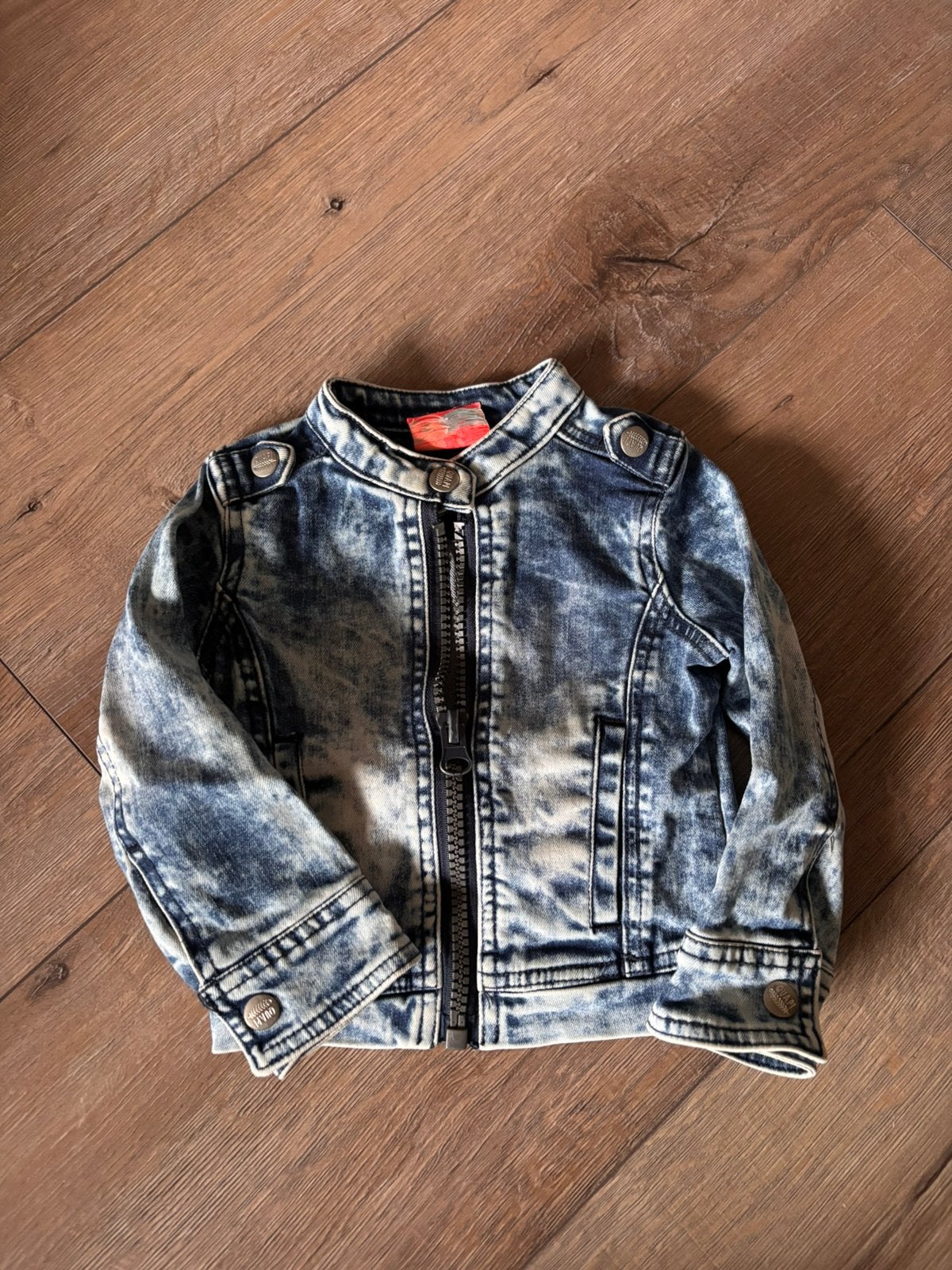 Spijkerjasje quapi maat 86/92, Kinderen en Baby's, Ophalen of Verzenden, Gebruikt, Meisje, Jasje