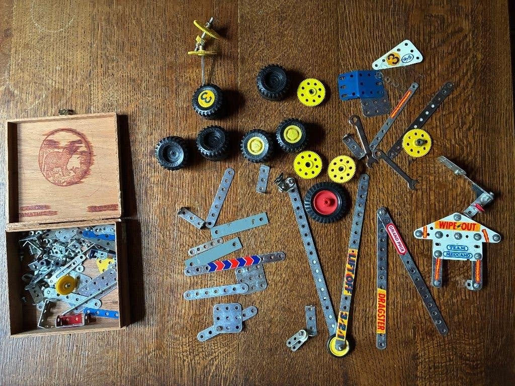 Vintage Meccano constructie speelgoed, Ophalen of Verzenden