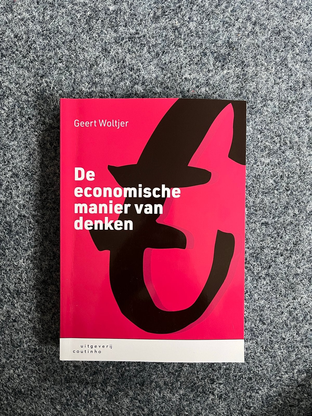 De economische manier van denken - Geert Woltjer, Ophalen of Verzenden, Zo goed als nieuw, Economie en Marketing