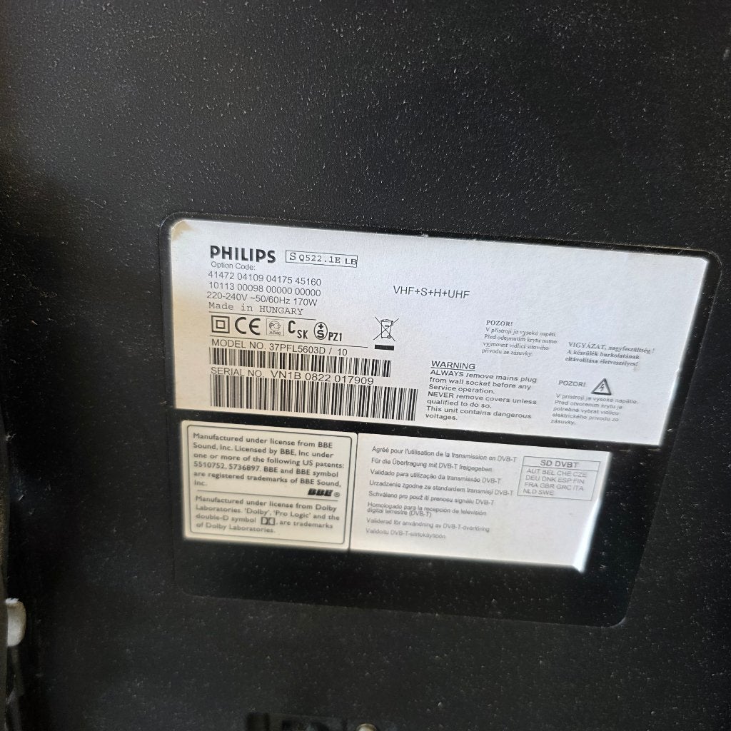 grote PHILIPS monitor / TV  met wandsteun, Ophalen, Philips, Gebruikt, Overige typen