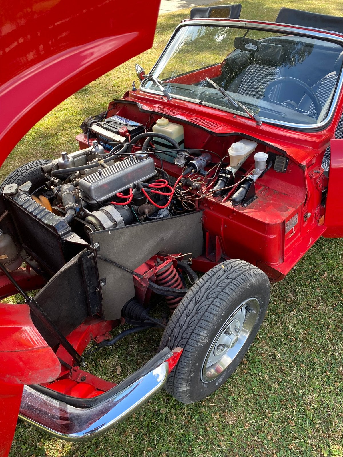 Triumph Spitfire 1.5 TC 1978 Rood, foto 5