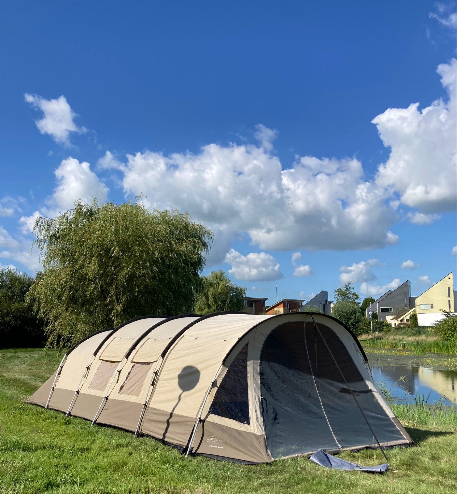 Bardani Paradise Beach 5 persoons tunneltent 400, Caravans en Kamperen, Tenten, meer dan 6, Gebruikt, Ophalen of Verzenden