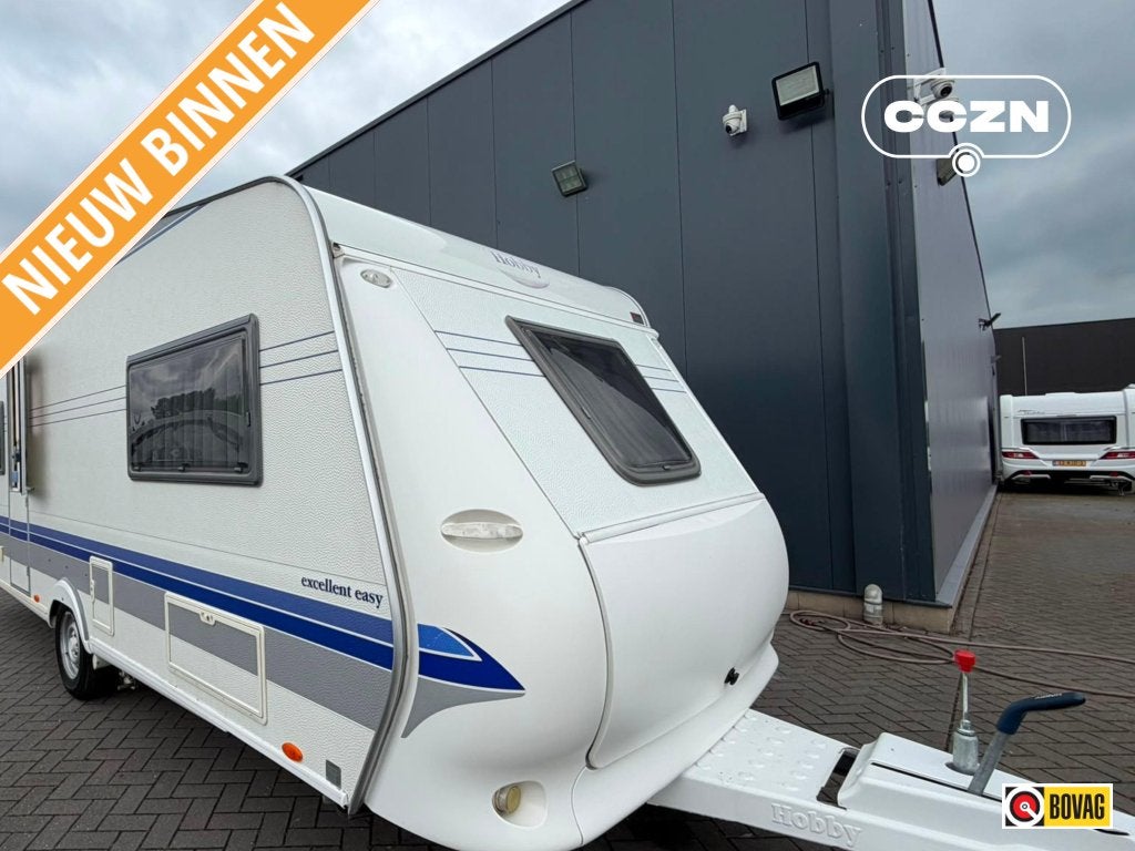 Hobby Excellent 540 UL, Caravans en Kamperen, Caravans, Rondzit, Hobby, Schokbreker, Bedrijf