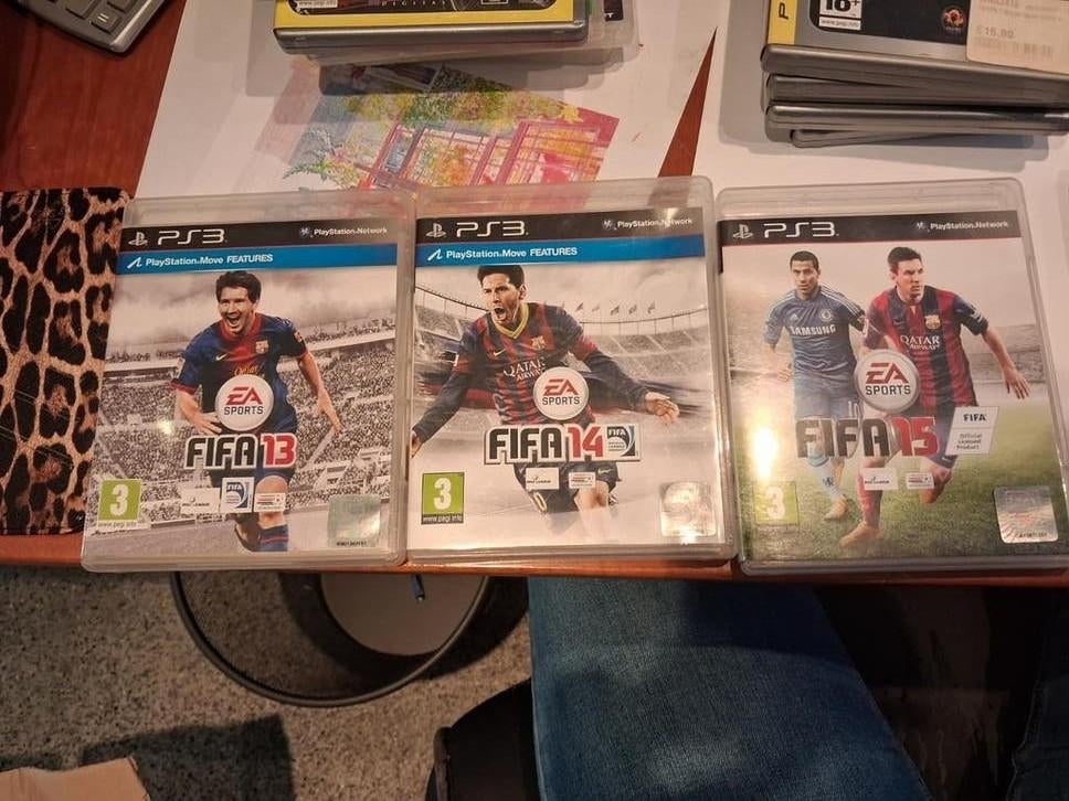 PS3 Fifa, Ophalen, Zo goed als nieuw, 500 GB, Met 1 controller