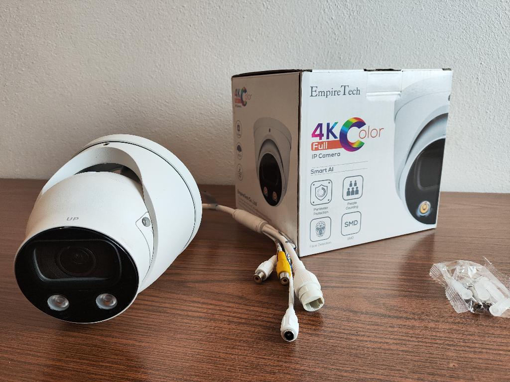 Dahua IPC-HDW5849H-ASE-LED / IPC-Color4K-T, Audio, Tv en Foto, Videobewaking, Verzenden, Nieuw, Buitencamera