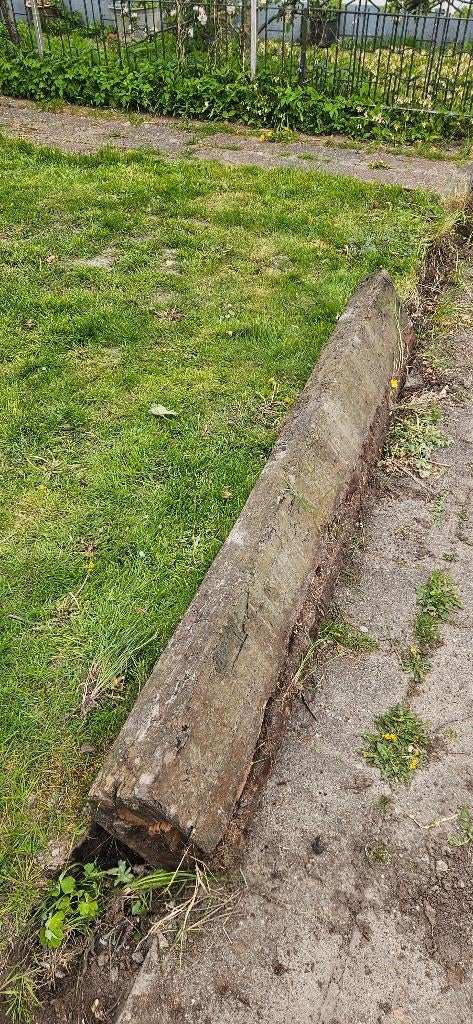 Zware bielzen voor in de tuin of paardenhek, Ophalen, Gebruikt, 100 tot 200 cm, Biels