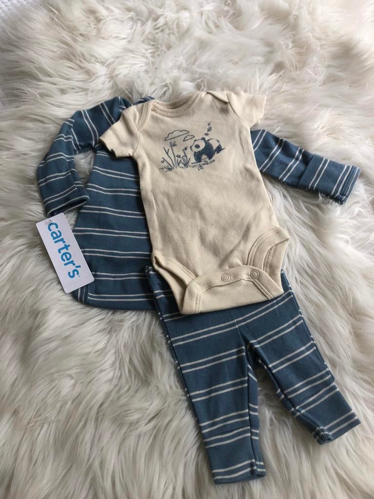 3 delige prematuur jongens setje, Kinderen en Baby's, Babykleding | Prematuur, Ophalen, Nieuw, Jongetje, Setje