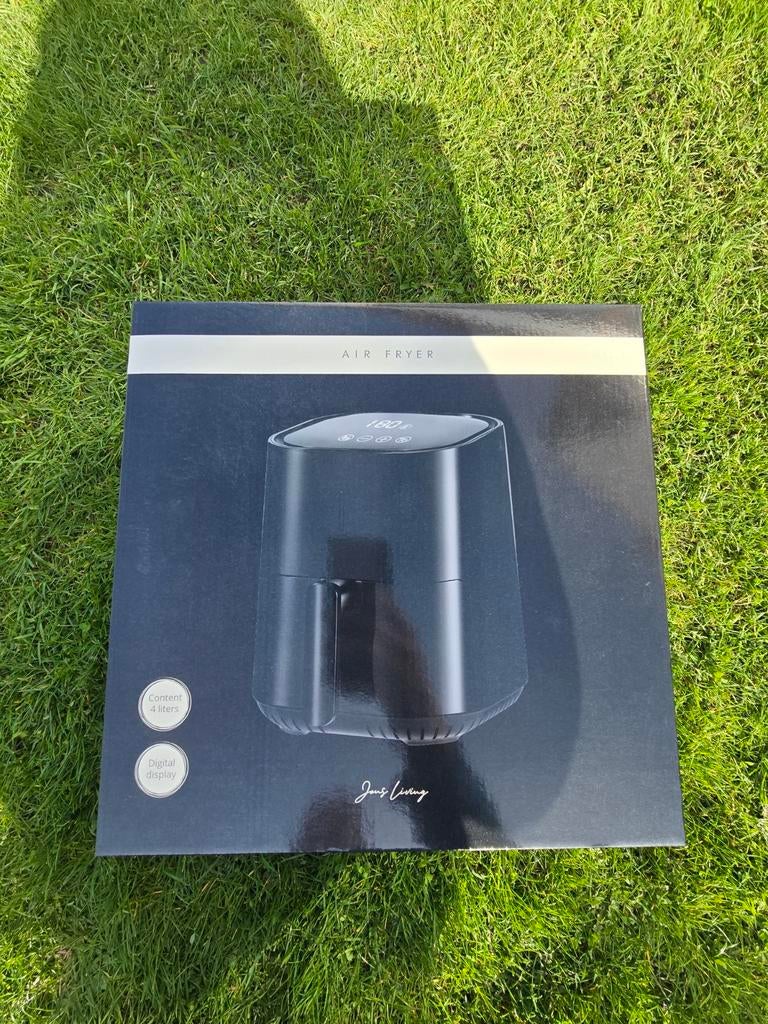 Nieuwe Airfryer - Jens Living - 4 Liter - Digitaal Display, Ophalen of Verzenden
