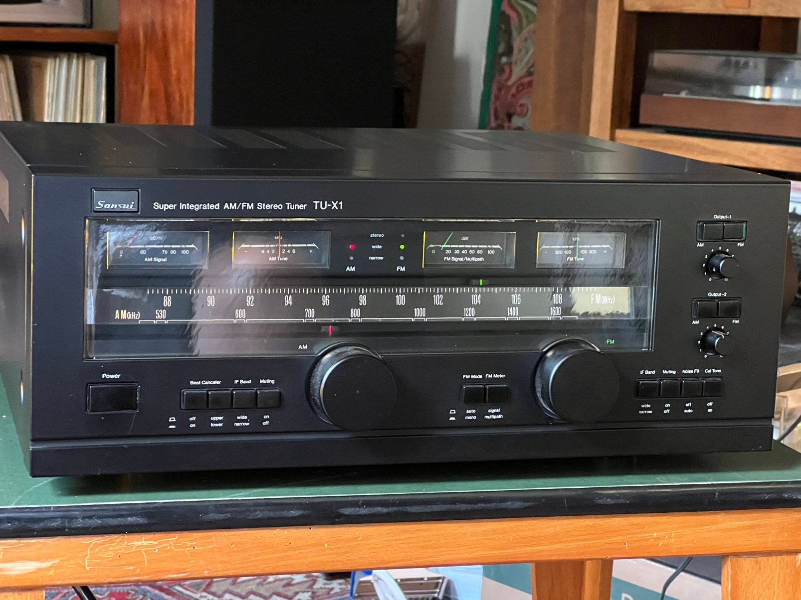 Sansui TU-X1, Ophalen, -, Sansui, -