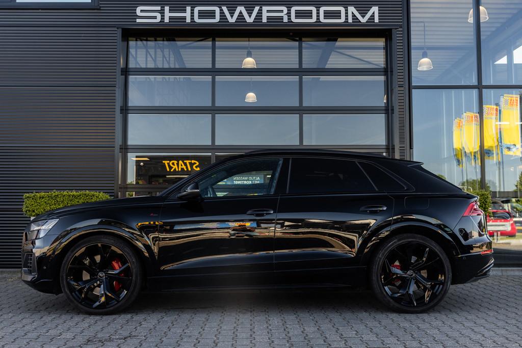 Audi Q8 55 TFSI e quattro S-Line, Massage, Pano, 22inch, Tre, Automaat, Gebruikt, 2995 cc, Leder