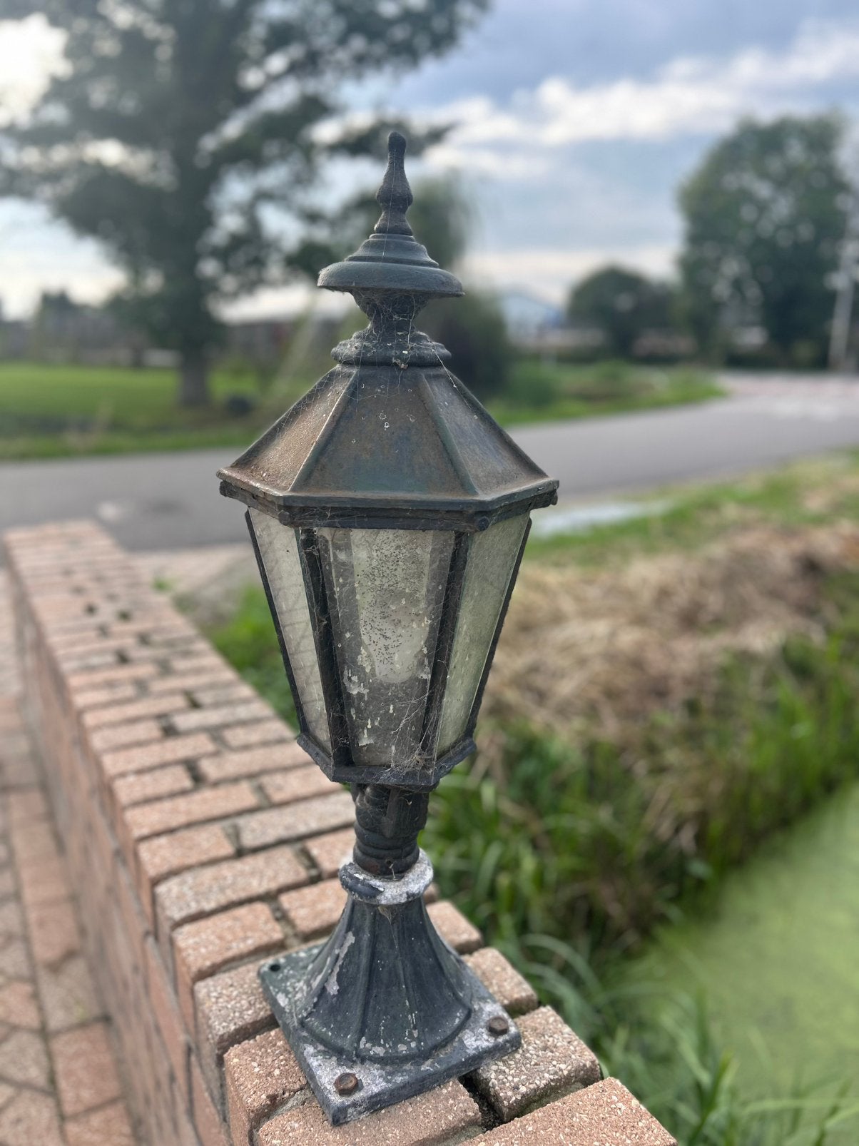Gietijzeren tuin lampen ( zeer zwaar ), Ophalen, Wandlamp, 50 tot 250 watt, IJzer