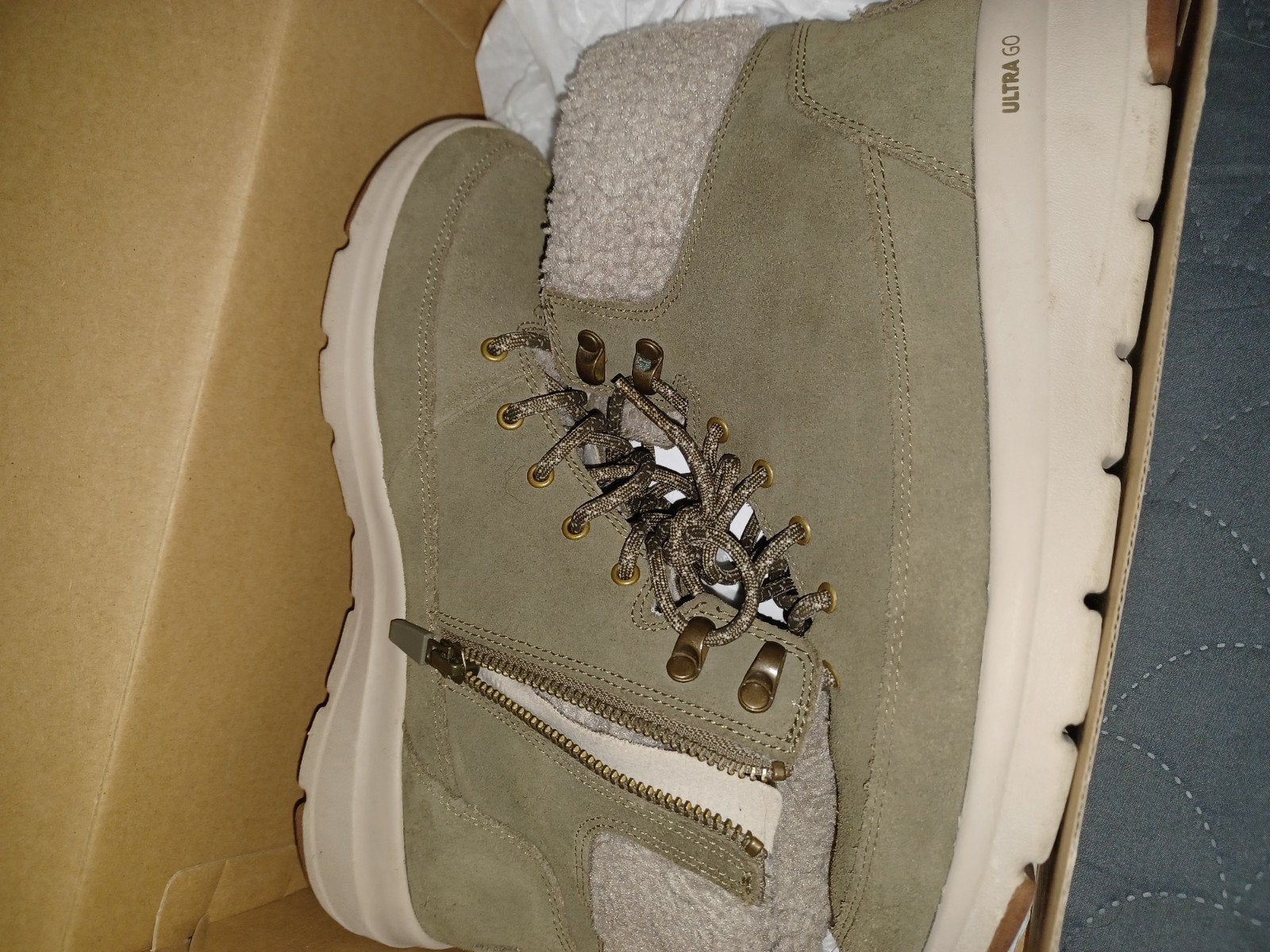 Hoge Skechers mt 38 groen, Skechers, Ophalen of Verzenden, Groen, Sneakers of Gympen