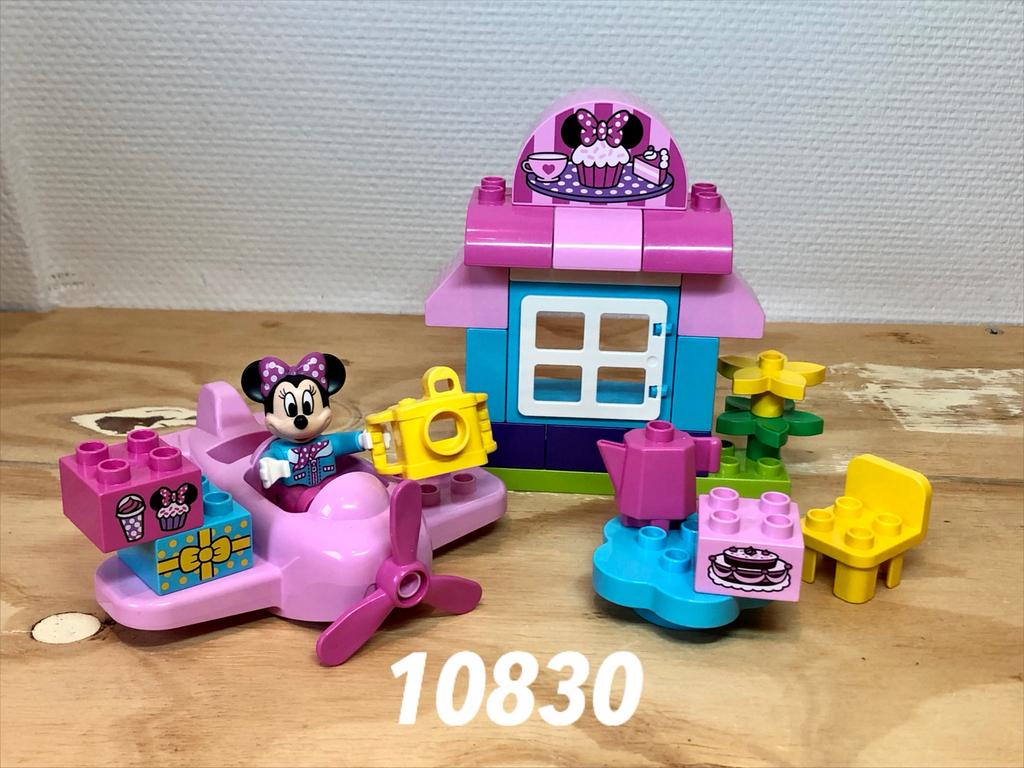 Duplo minnies theehuis 10830 (compleet) 1, Ophalen of Verzenden, Zo goed als nieuw, Complete set, Duplo