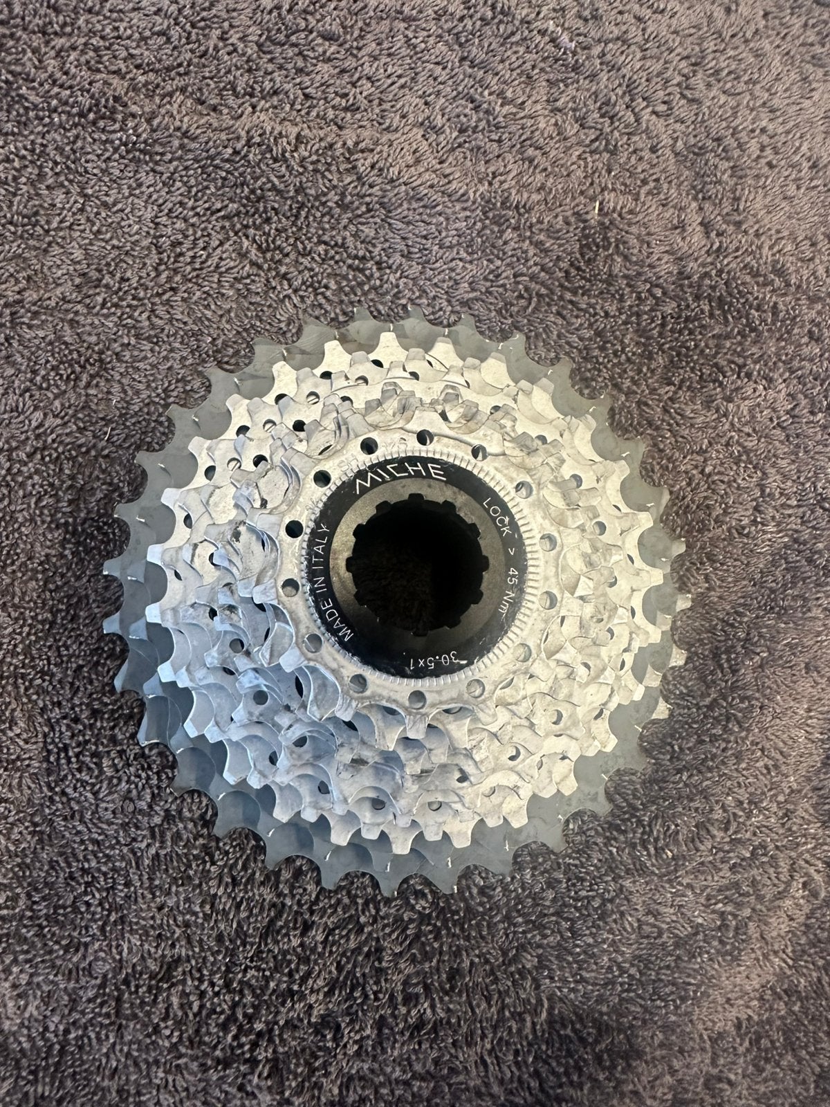 Miche 12-speed 14-32 cassette, Gebruikt, Overige typen, Ophalen of Verzenden, Aluminium