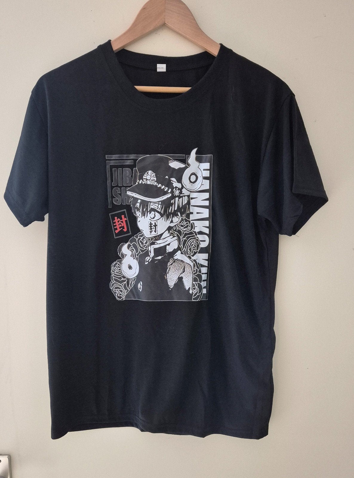 Nieuw Zwart Hanako Kun T-shirt XXL - Anime Fans, Ophalen of Verzenden, Nieuw, Zwart, Shirt