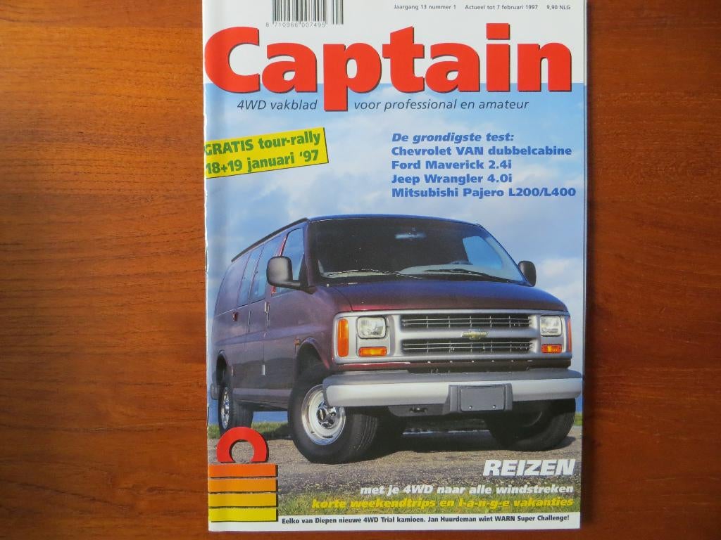 Captain 4WD 97-1 Jeep Wrangler, Ford Maverick, Chevrolet G20, Ophalen of Verzenden, Nieuw, Ford